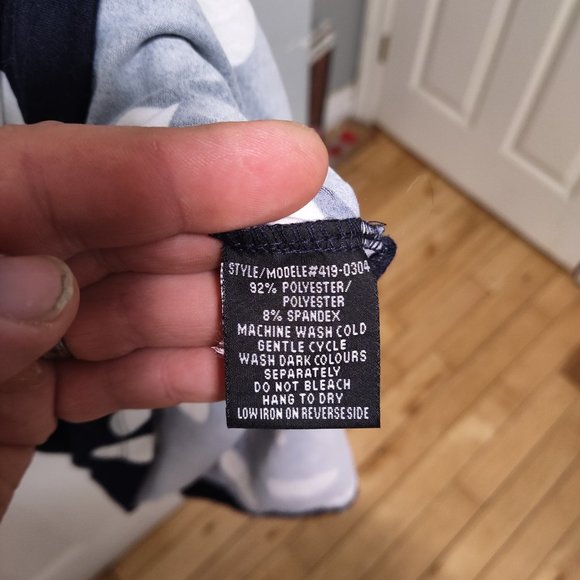 Magazine polka dot small size black and white dress - Picture 4 of 7